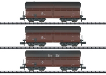 Trix 18269 - N - 3-tlg. Set Selbstentladewagen Kokstransport, DB, Ep. III - Teil 3